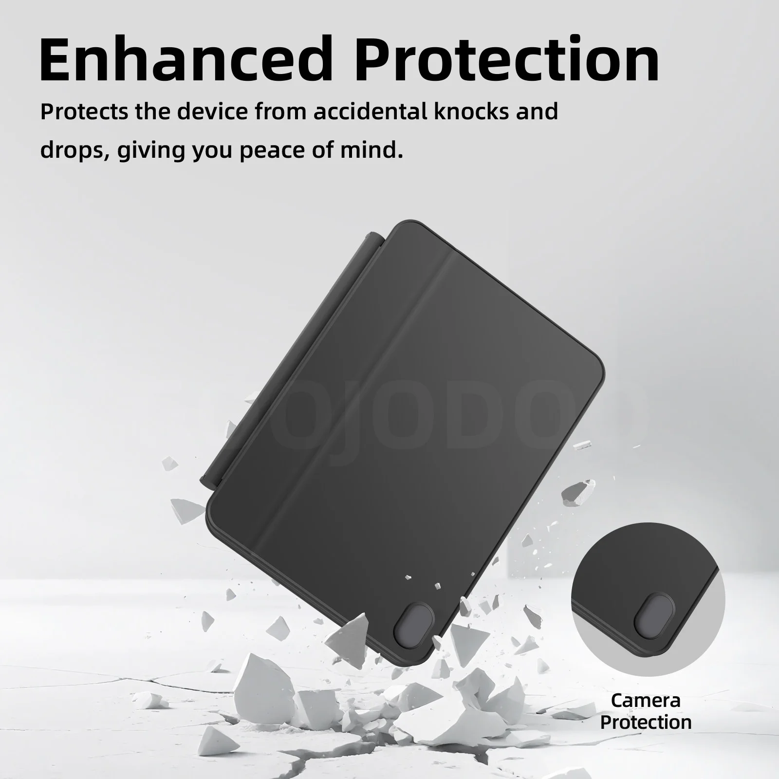 Capa Teclado GOOJODOQ Bluetooth para iPad Mini 7 A17 Pro - Imagem 12
