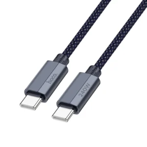 Cabo USB-C para USB-C HOCO U134 PD 3.1 240W - Dark Gary
