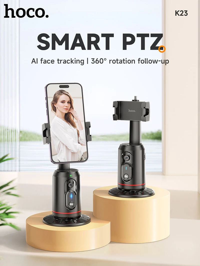 Smart PTZ HOCO K23 com Rastreamento Facial 360° - Imagem 7