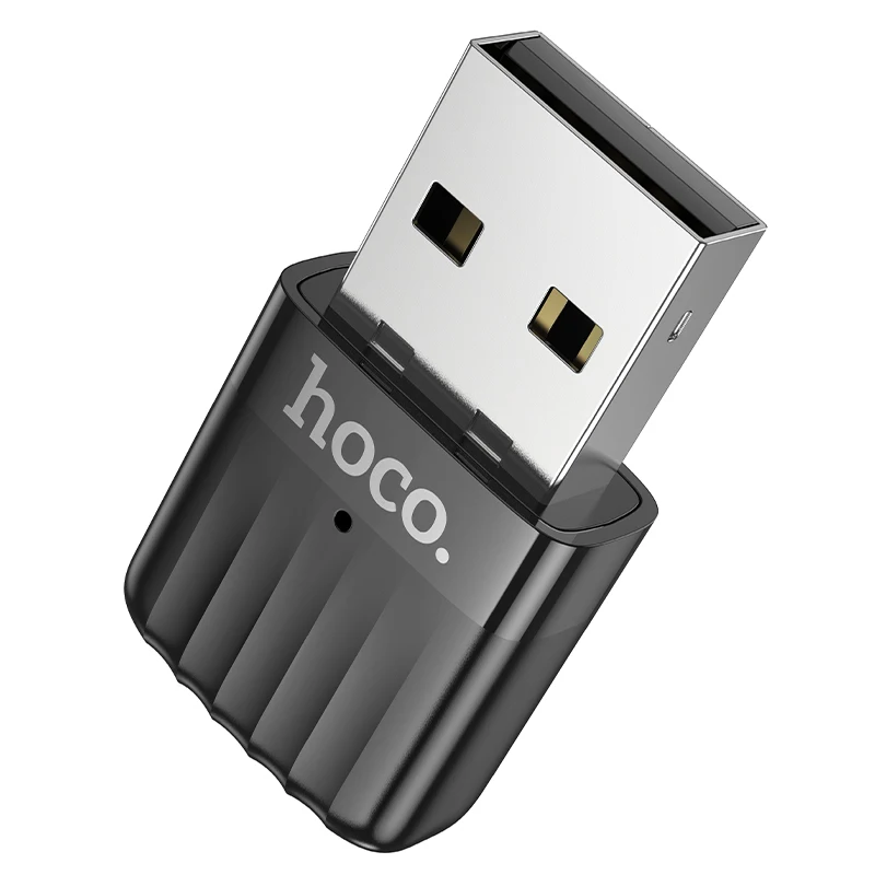 Adaptador Wi-Fi USB 600Mbps HOCO HI33 para PC e Notebook - Preto