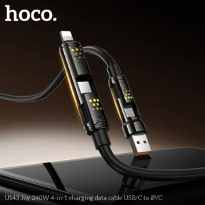 Cabo Multi Carregamento 4 em 1 240W HOCO U143
