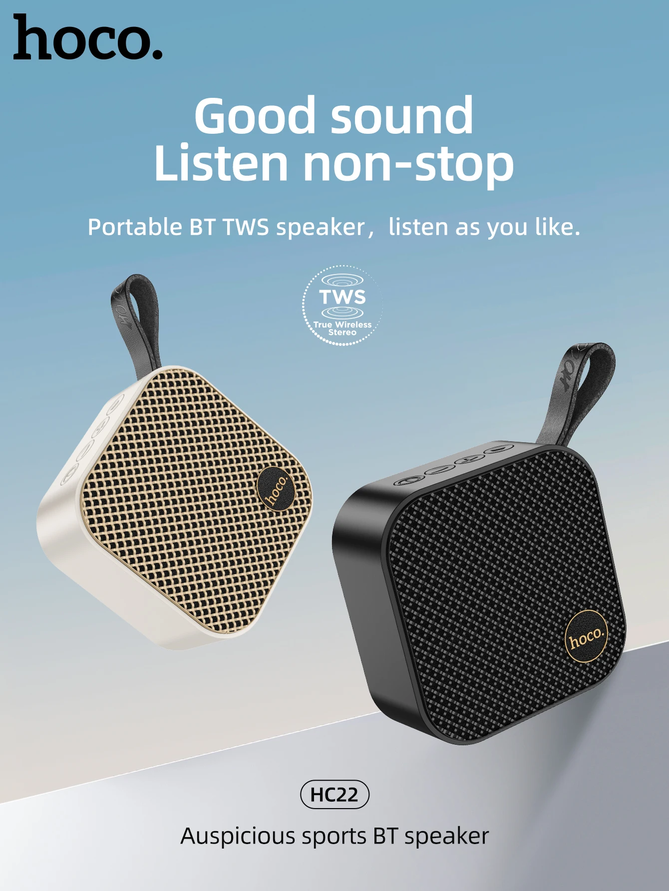 Alto-Falante Bluetooth Portátil 5W HOCO HC22 - Imagem 7