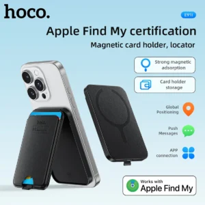 Carteira Magnética com Rastreador HOCO E91I (Apple Find My)