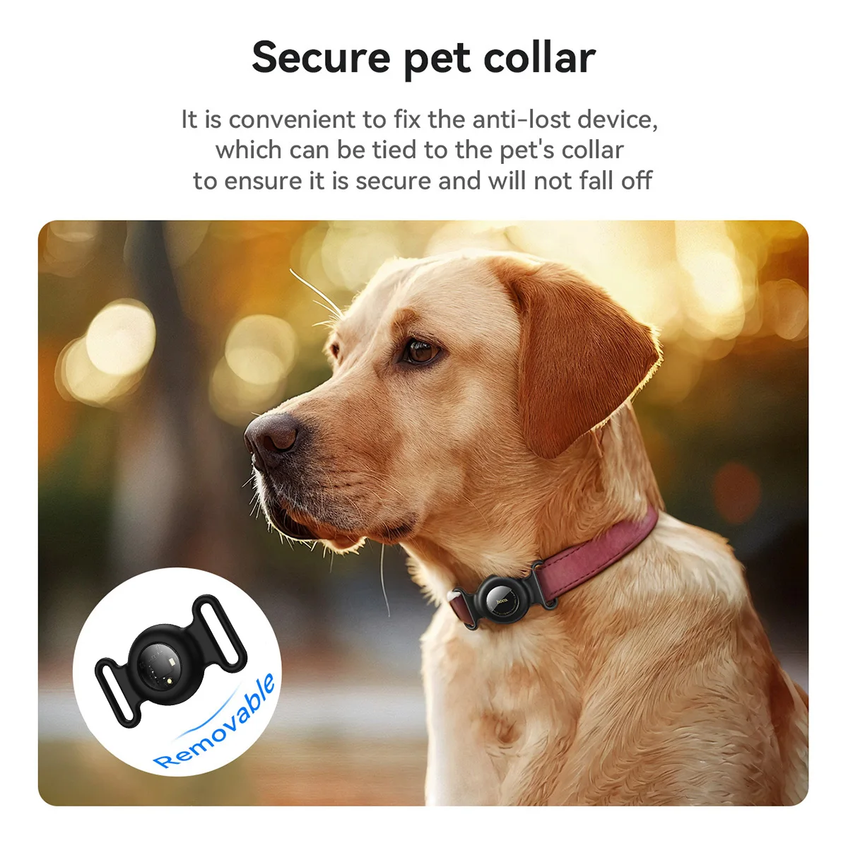 HOCO E91C Smart Pet Tracker com Apple Find My - Imagem 5