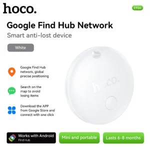 Smart Tracker HOCO E93A para Android (Google Find) - BRANCO