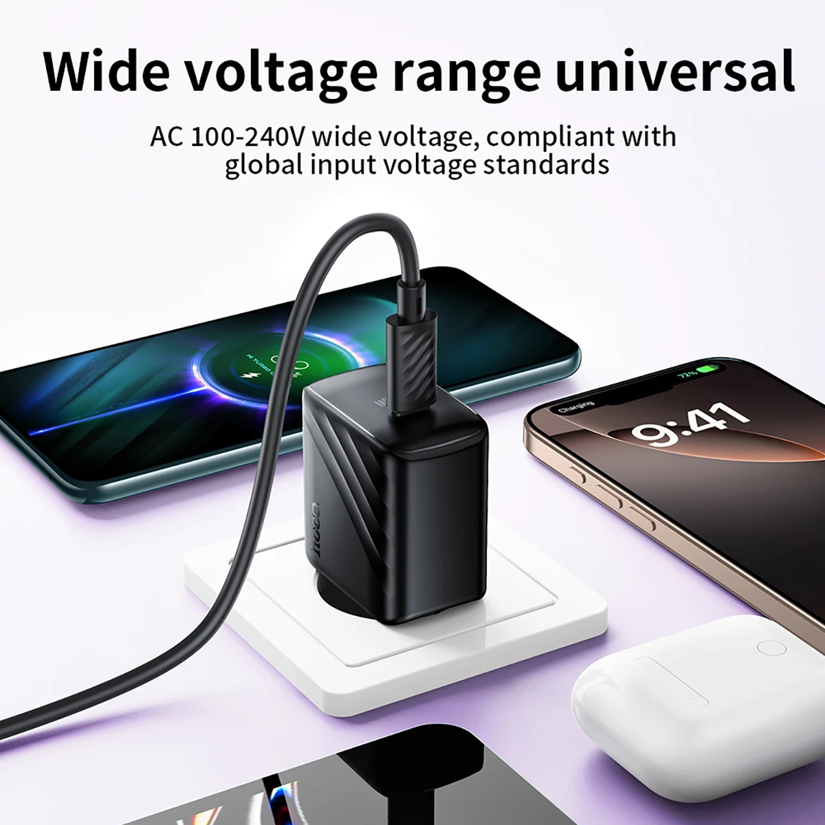 Carregador HOCO CS24A USB-C PD25W com Carregamento Rápido - Imagem 5