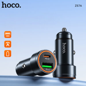 Carregador Veicular HOCO Z57A PD30W + QC3.0