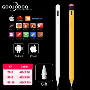Caneta Stylus Universal GOOJODOQ GD03 para iPad e Android