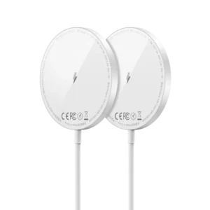 Carregador Magnético MOVESPEED MSE010 Sem Fio Qi2 25W - 2PCS Silver