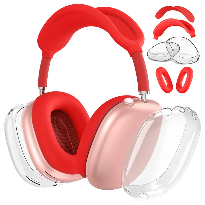 Kit de Proteção 4 em 1 HOCO para W65 e W65 Plus - Vermelho