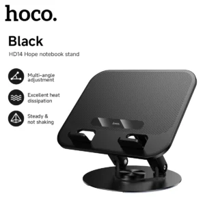Suporte Giratório HOCO HD14 360° para Tablet e iPad - Preto
