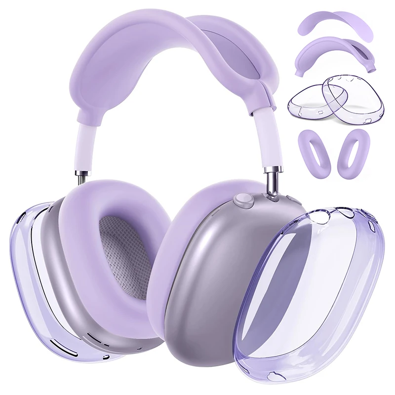 Kit de Proteção 4 em 1 HOCO para W65 e W65 Plus - ROXO