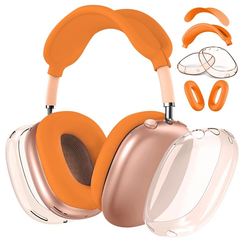 Kit de Proteção 4 em 1 HOCO para W65 e W65 Plus - laranja