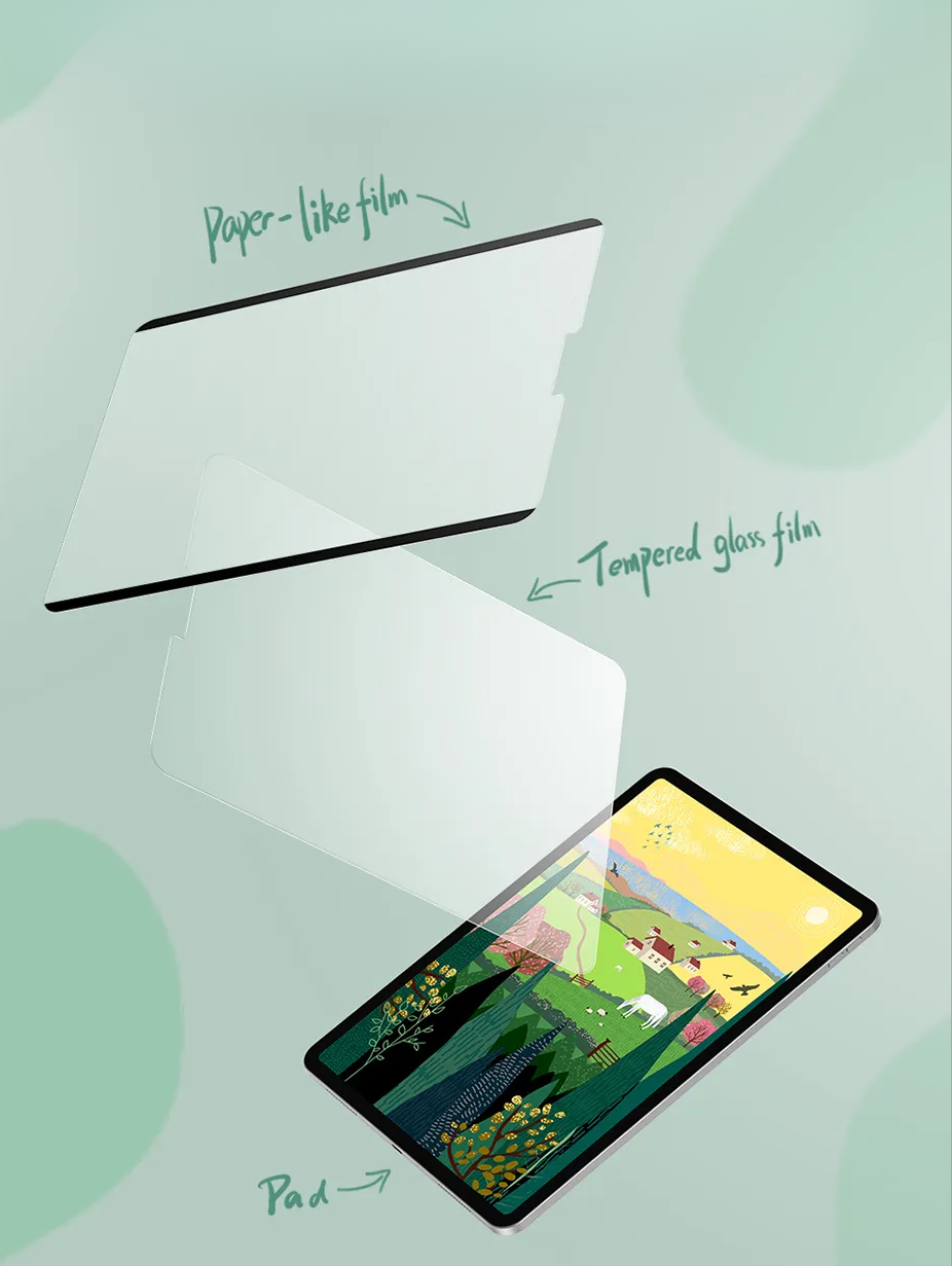 11. Dois Filmes Podem Ser Aplicados – Película de Alta Definição para iPad