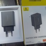 Carregador Baseus 30W USB QC3.0 PD3.0 Tipo C 3 Portas