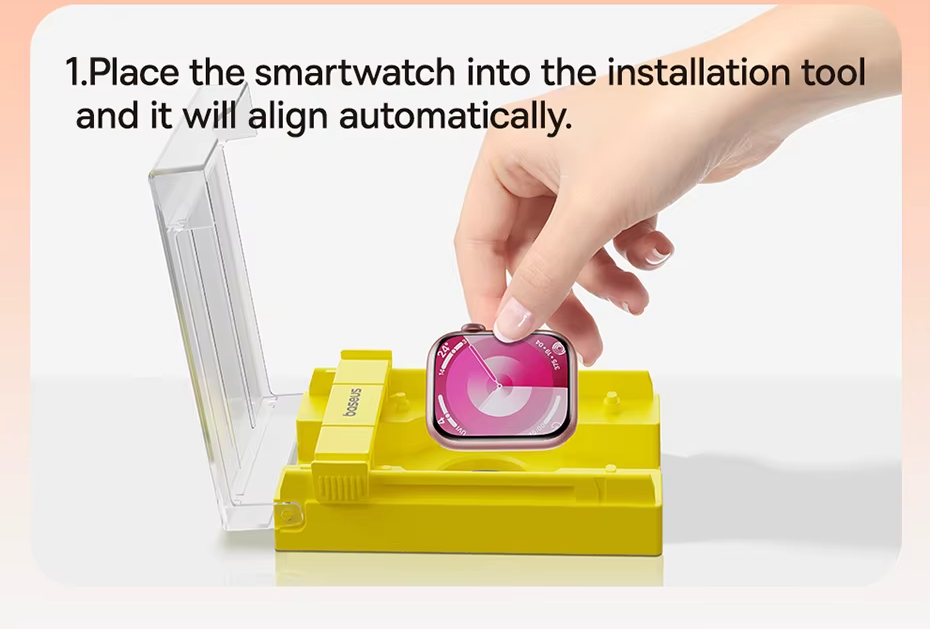 - – Protetor de Vidro Temperado para Apple Watch