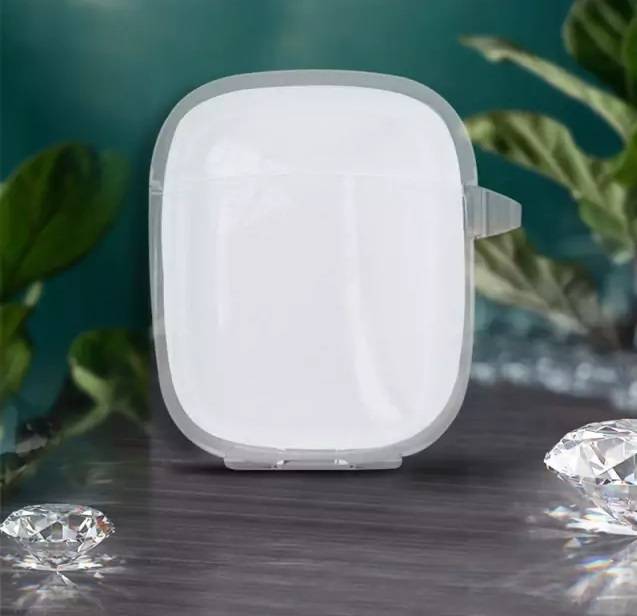 Case Silicone Transparente com Gancho para Fone de Ouvido Baseus
