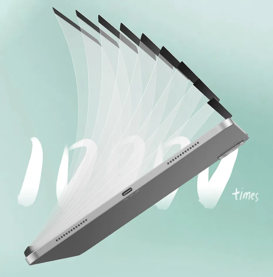 2. Design Reutilizável – Película de Alta Definição para iPad