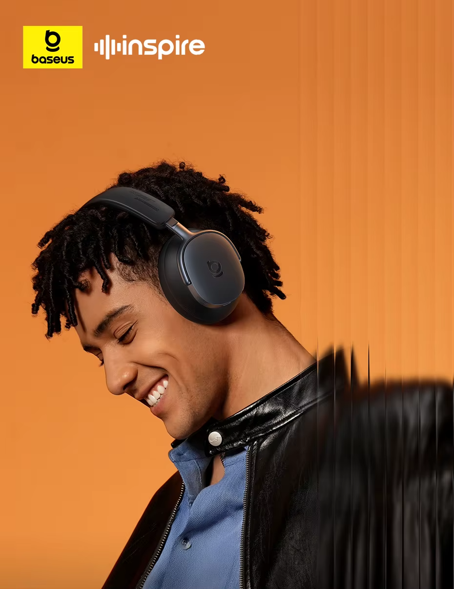 Headset Baseus Inspire XH1 com Cancelamento de Ruído
