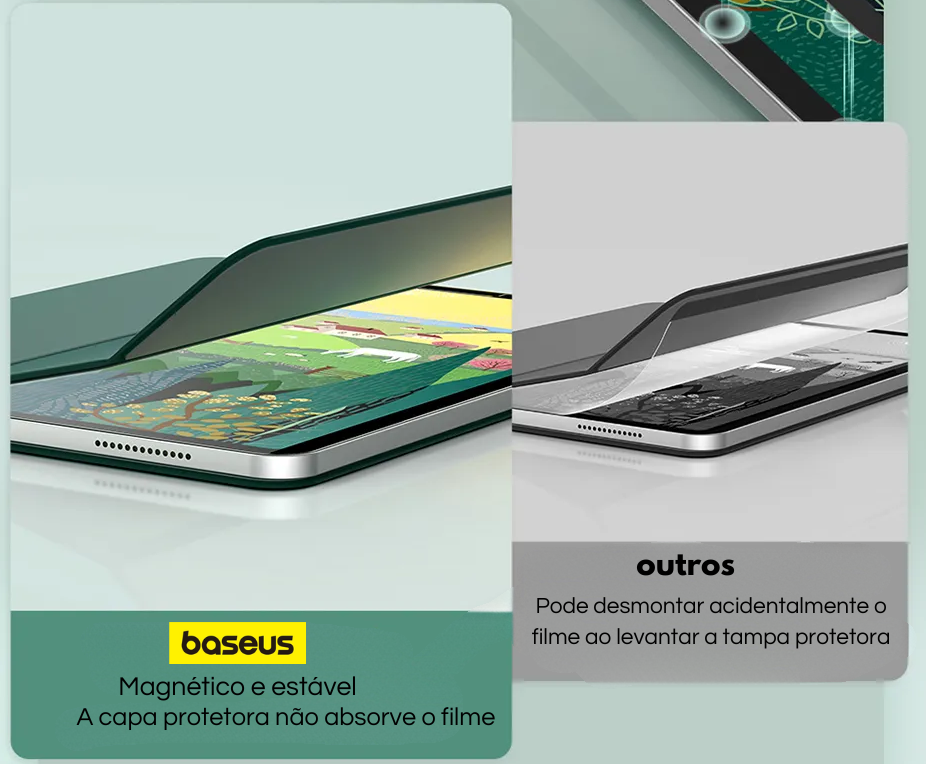 1. "Clique" para Adsorver – Película de Alta Definição para iPad