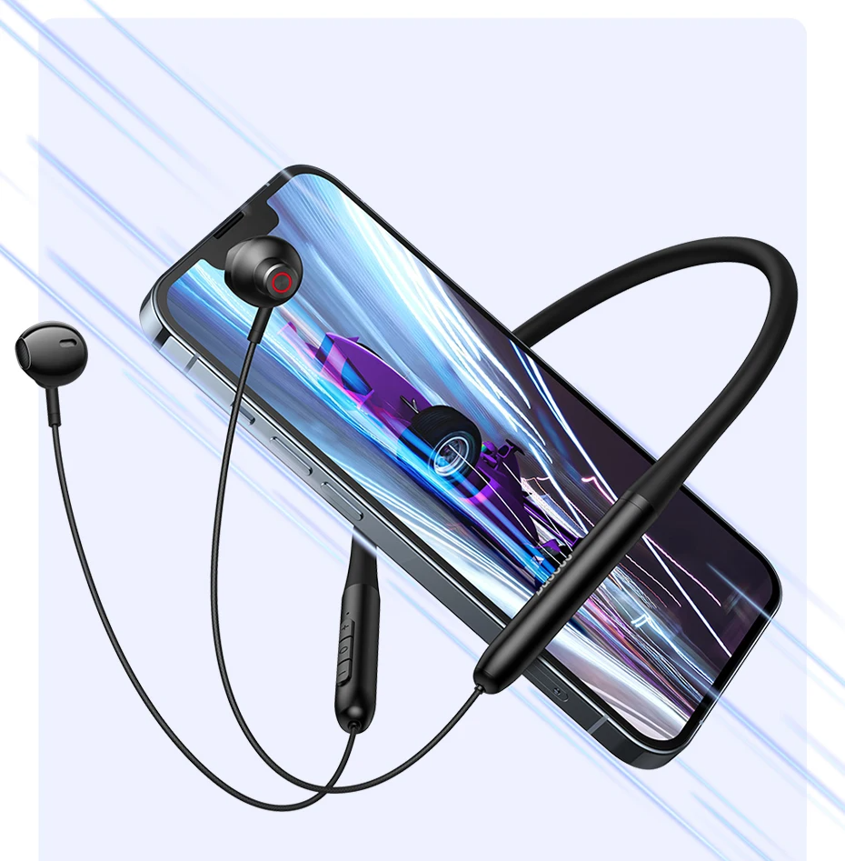 Latência Ultra Baixa – Fone de Ouvido Bowie P1 com Fita para o Pescoço Bluetooth 5.2