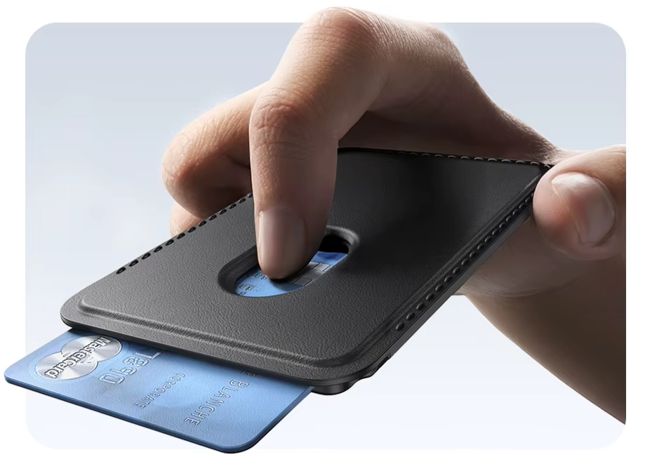 Acesso Rápido aos Cartões – Carteira Magnética com Suporte MagPro 3