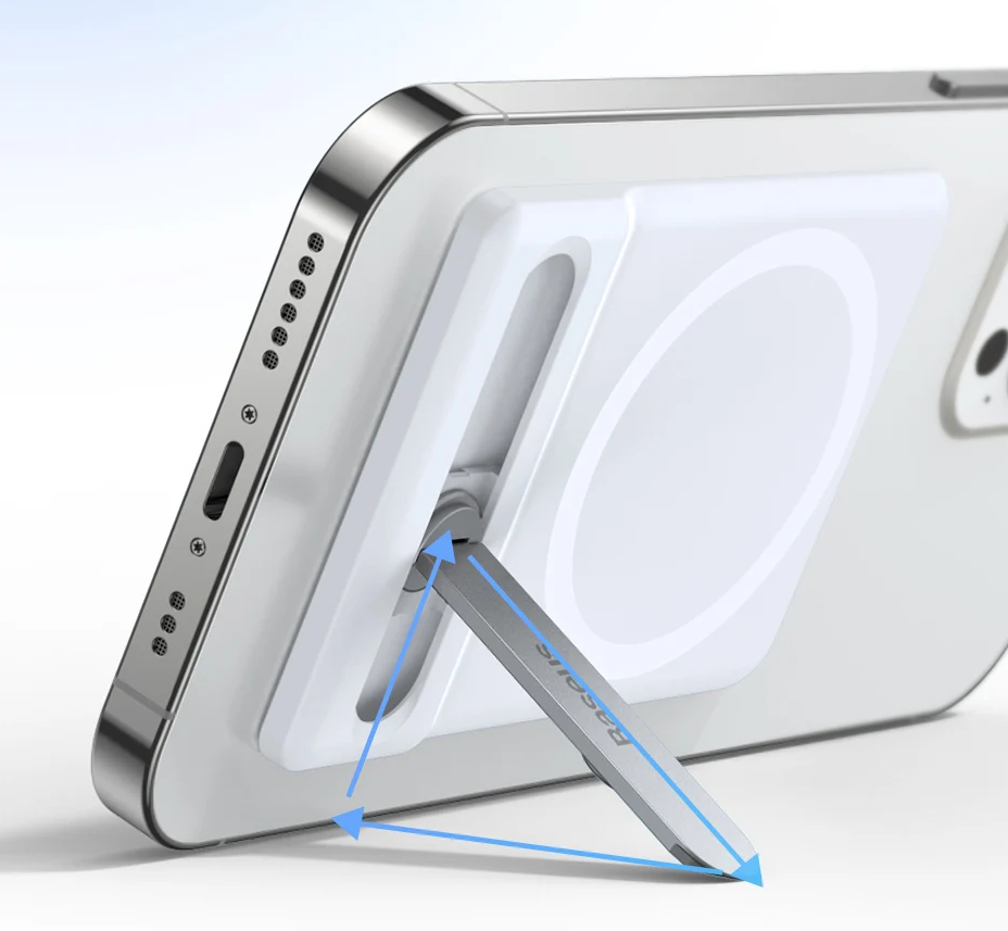 6. Suporte Estável e Resistente sem Oscilação – Suporte de Telefone Magnético e Dobrável