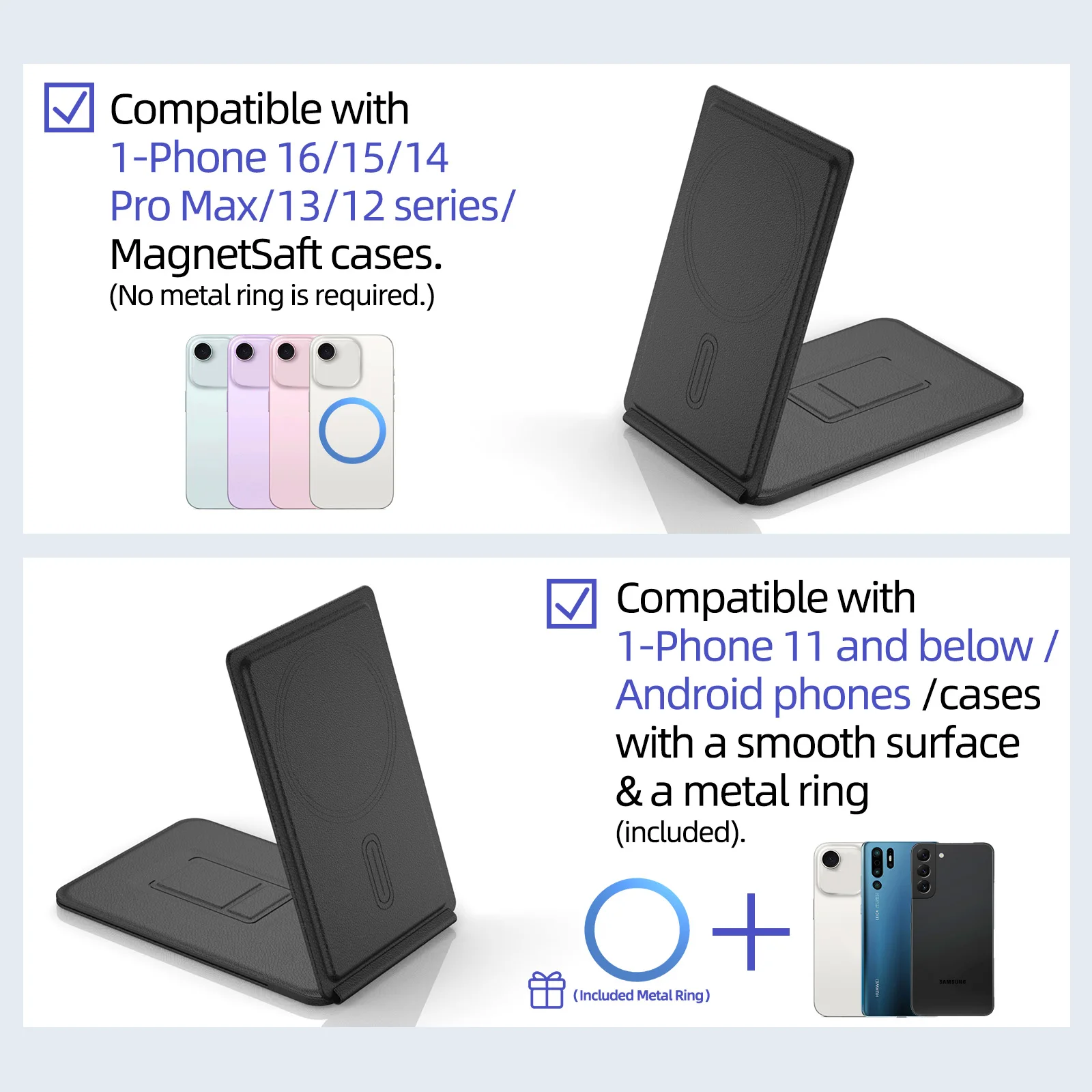 Type – Suporte Magnético GOOJODOQ Ultra Fino para Smartphone