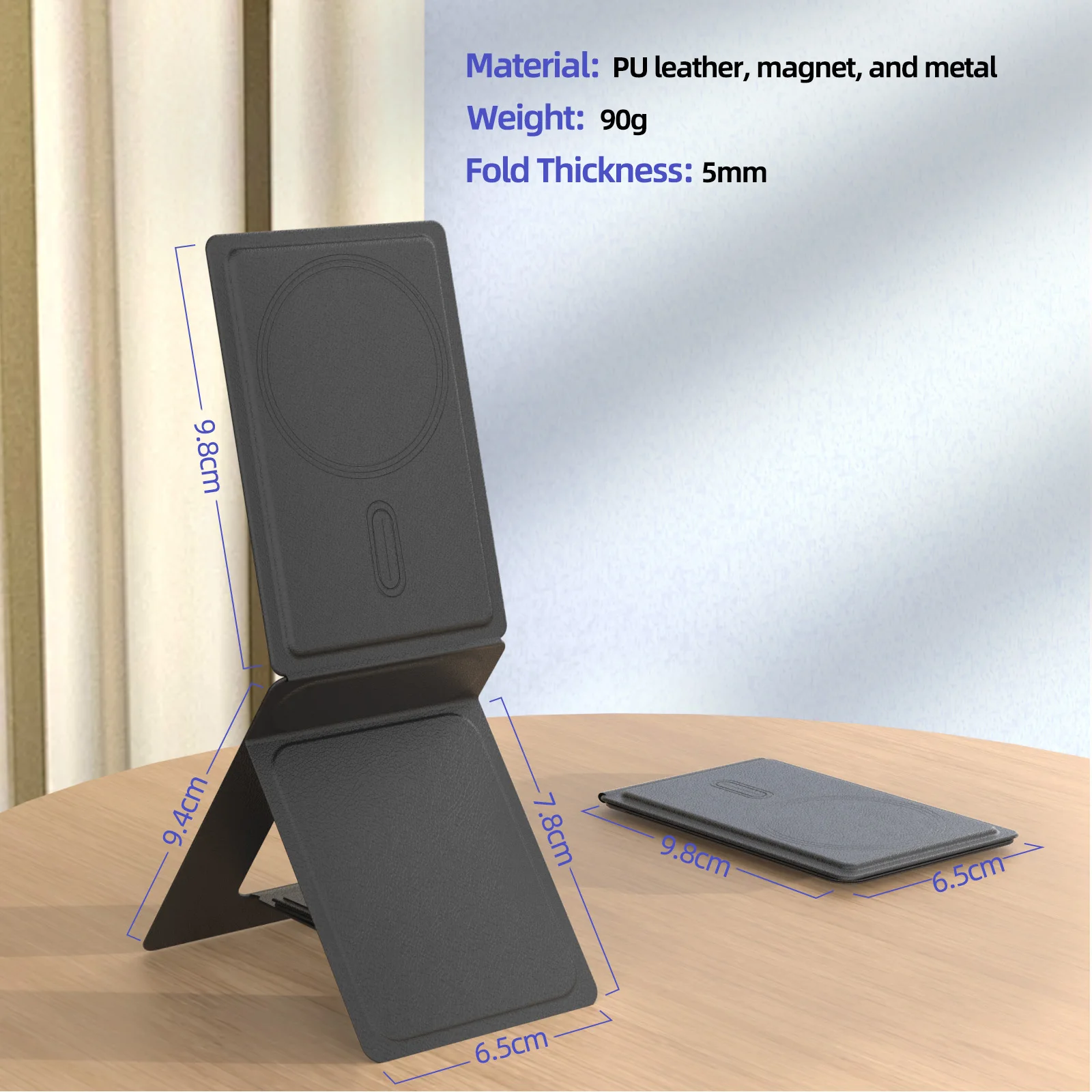 Type – Suporte Magnético GOOJODOQ Ultra Fino para Smartphone