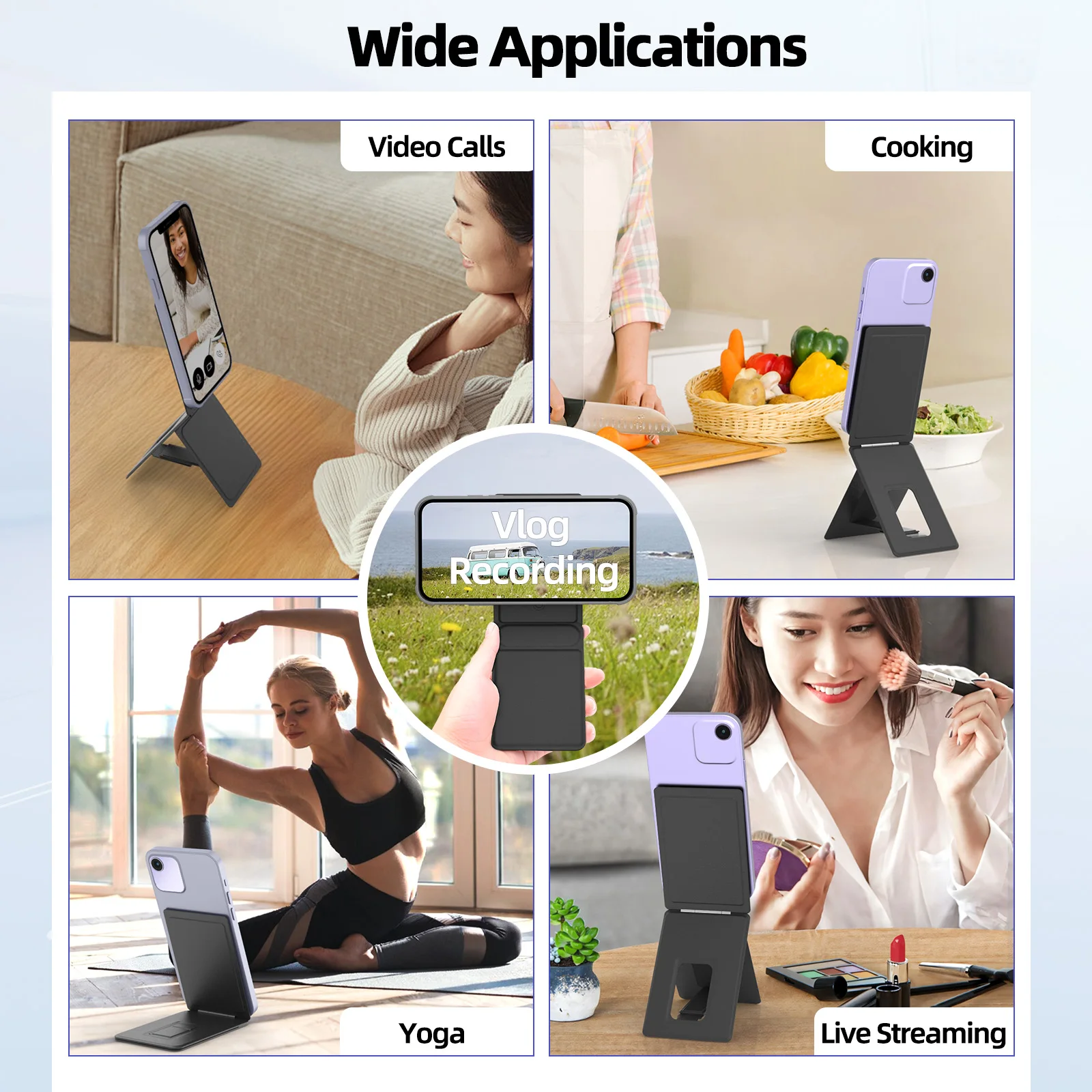 Type – Suporte Magnético GOOJODOQ Ultra Fino para Smartphone