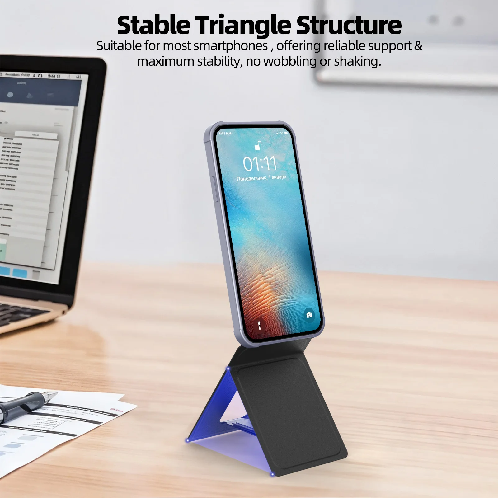 Type – Suporte Magnético GOOJODOQ Ultra Fino para Smartphone