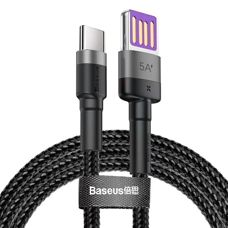 Cabo Turbo USB Para USB-C Cafule HW QC 3.0 40W 5A 1m