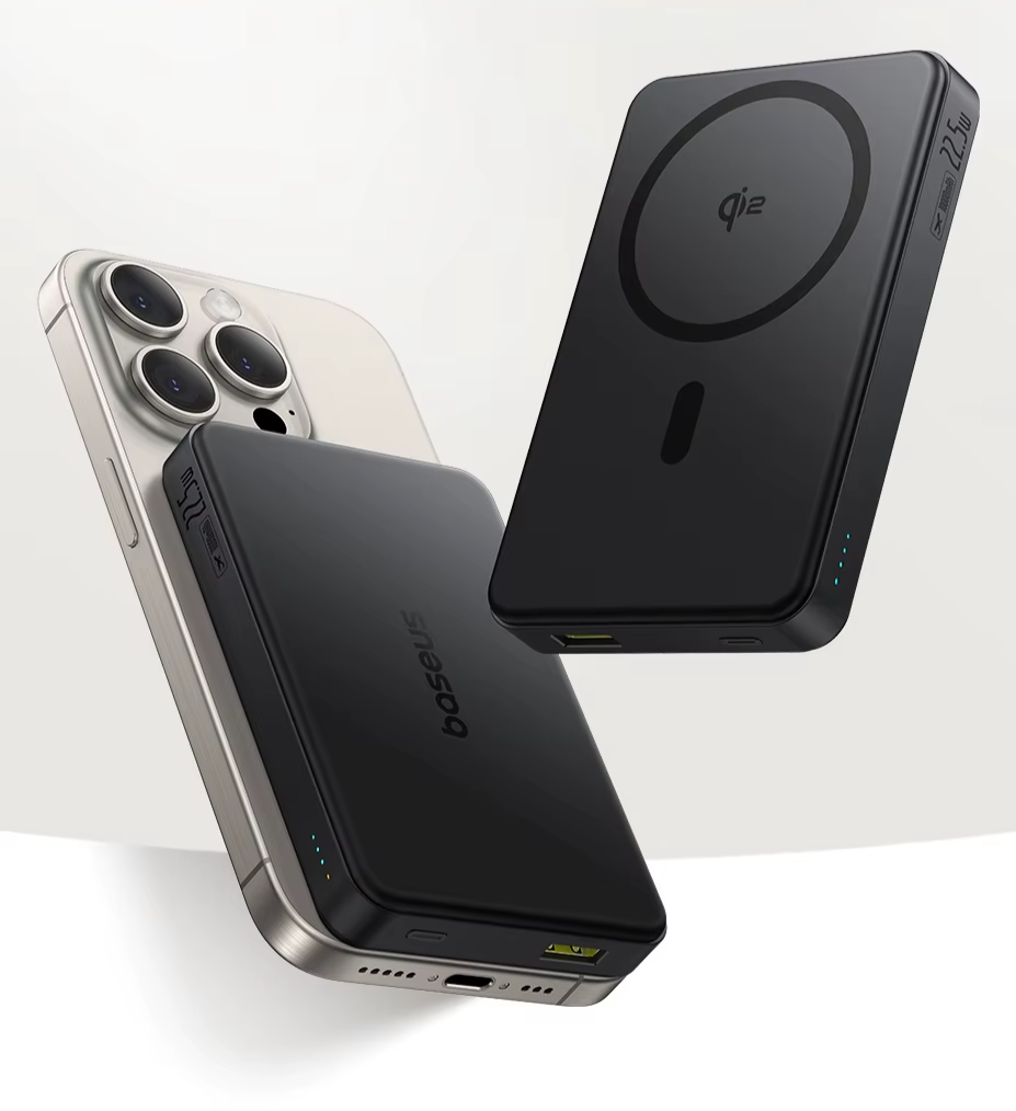 Power Bank Magnético 22.5W 10000mAh Airpow II Qi2