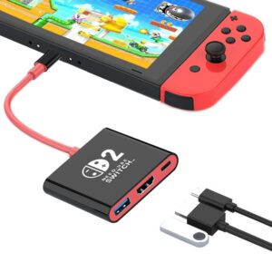 Estação Dock para Nintendo Switch 2 — HDMI 4K e USB-C PD 100W