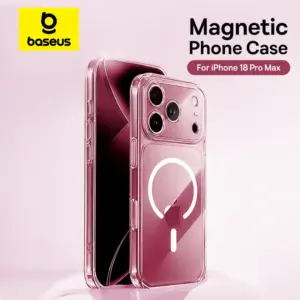 Capa magnética Baseus transparente para iPhone