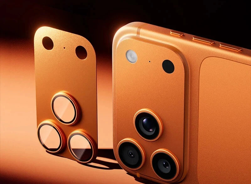 Cor Idêntica ao Aparelho – Protetor de Lente Baseus Cobertura Total para iPhone 18 Pro/Pro Max