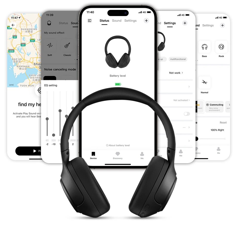 App QCY – Headset QCY H3 ANC Bluetooth 5.4