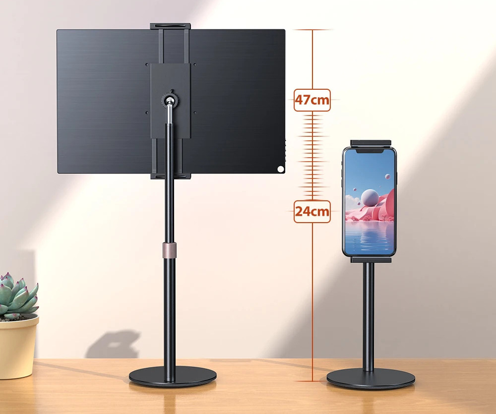 Altura Ajustável de 24 a 47cm – Suporte VESA UPERFECT Ajustável para Monitor Portátil