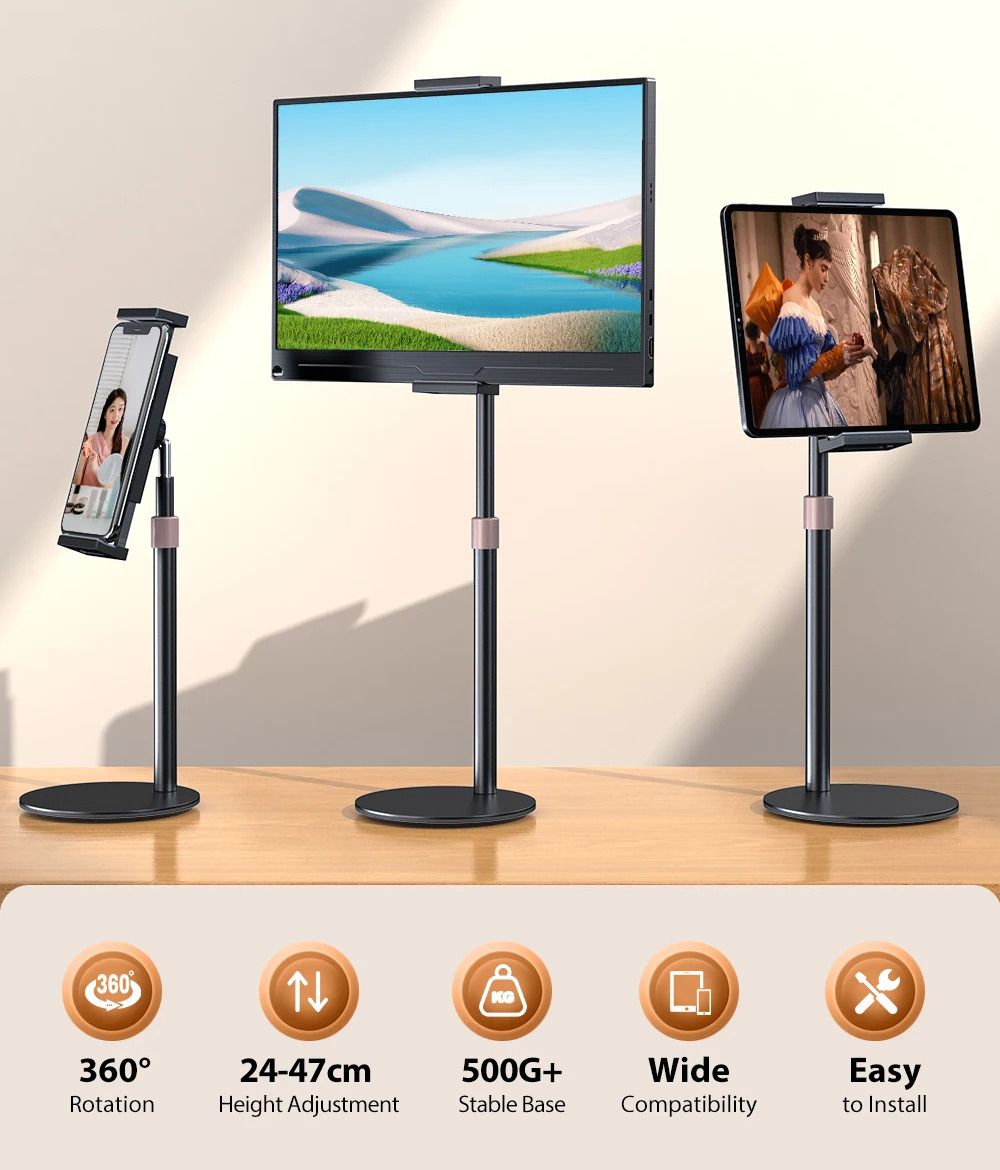 Suporte VESA UPERFECT Ajustável para Monitor Portátil