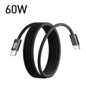 Cabo Baseus FrostCore USB-C 60W PD preto
