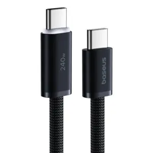 Cabo Baseus Dynamic Glimmer 240W preto 1,2 m