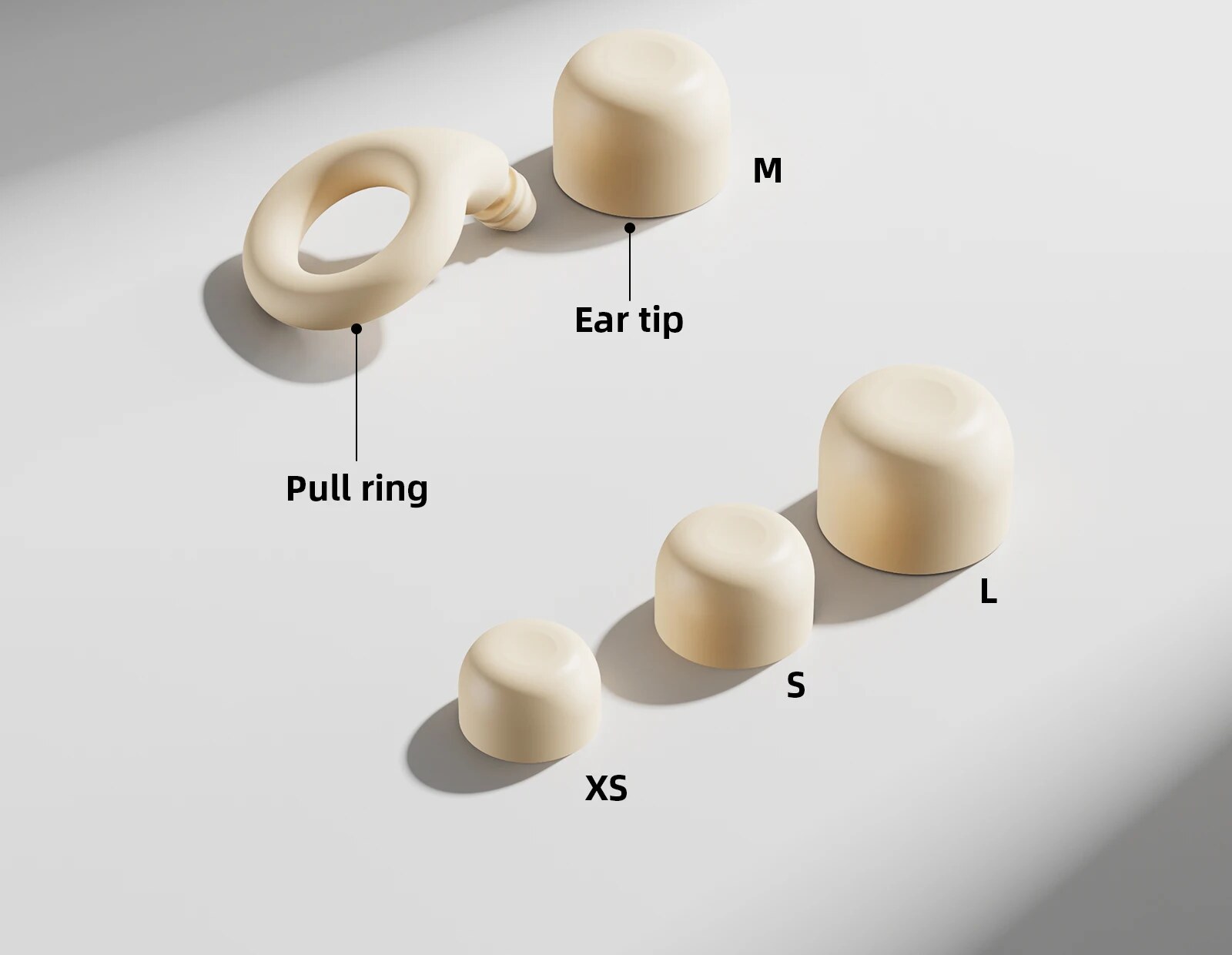 3 Tamanhos de Ponteira – Tampão Auricular de Silicone Confortável e Lavável – Goojodoq