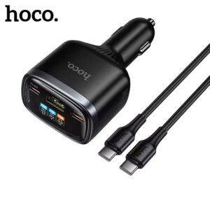 Kit carregador veicular HOCO Z70 93W com cabo USB-C 60W