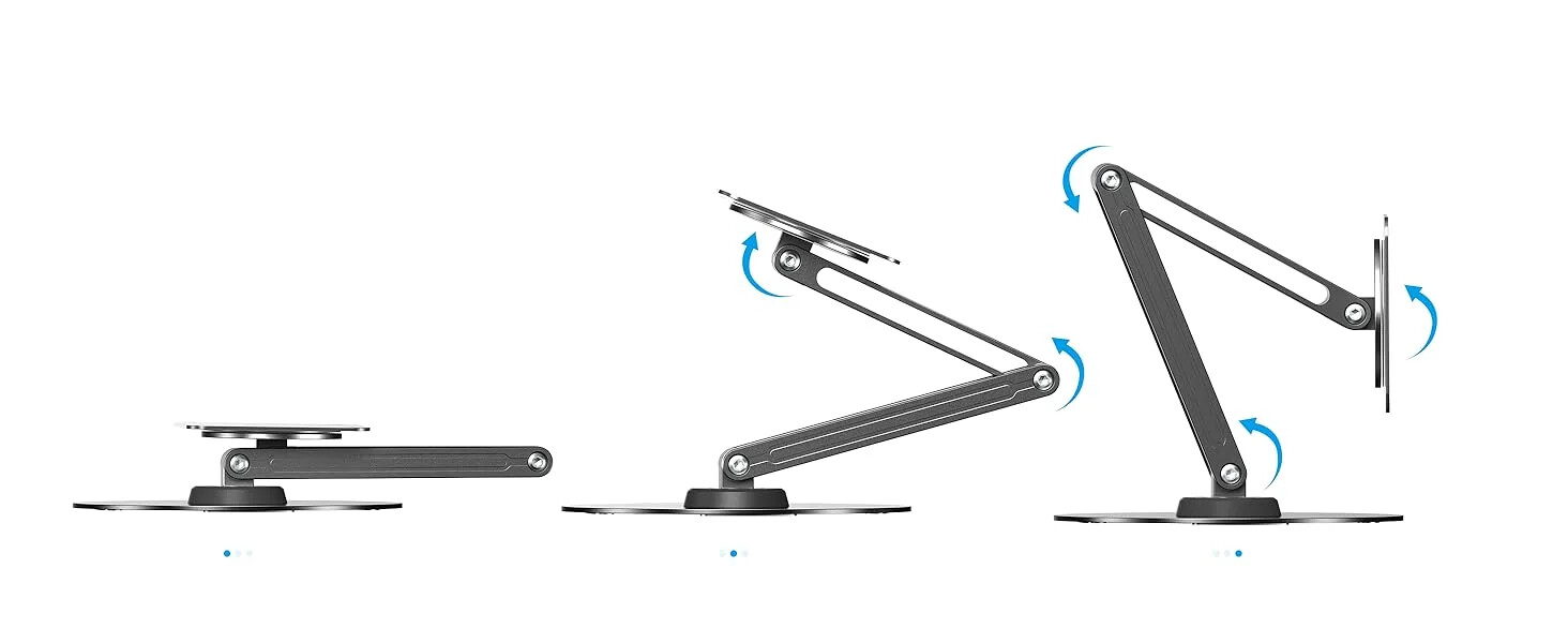 Rotação Tripla – Suporte Magnético VESA UPERFECT para Monitor Portátil